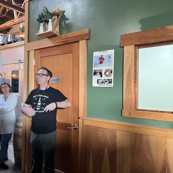 Sequoia Sake - Wonderful host/owner/fermenter introducing the clean room and what he does inside - Breweries Near Me - San Francisco, California