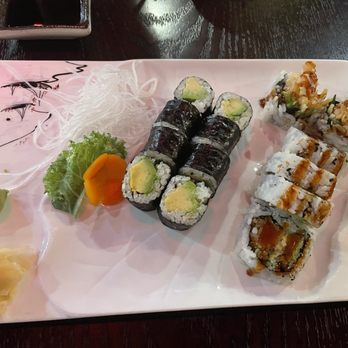 Akanomi - Avocado Roll and Shrimp Tempura Roll - Sushi Bars Near Me - Altamont, New York