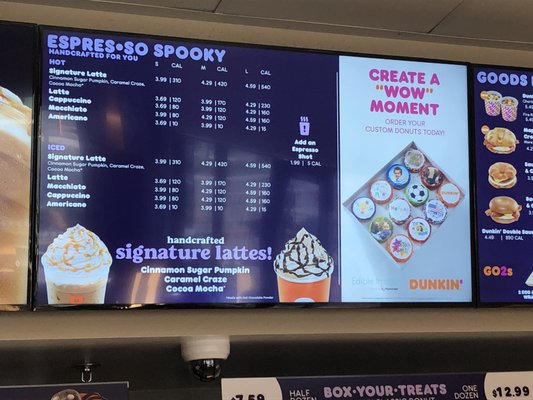 Menu photo 2 Dunkin' Hanford, CA
