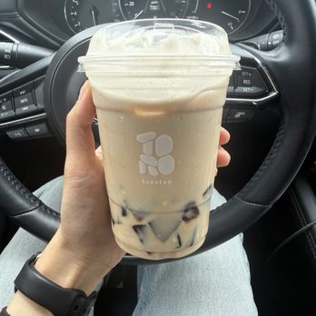 Torotea - popcorn milk tea with brown sugar tapiocha - Bubble Tea Near Me - Santa Ana, California Torotea - popcorn milk tea with brown sugar tapiocha - Bubble Tea Near Me - Santa Ana, California
