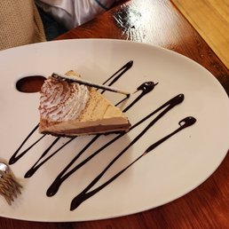 Chez Nous - Chocolate peanut butter pie. - pie, butter, peanut butter pie, peanut, food - New American Near Me - Schenectady, New York