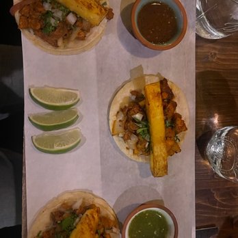 Taqueria On Tenth - Carnitas with fried pineapple Tacos - New Mexican Cuisine Near Me - New York, New York Taqueria On Tenth - Carnitas with fried pineapple Tacos - New Mexican Cuisine Near Me - New York, New York