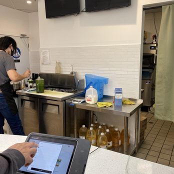 Ceré Tea - Order kiosk. Not sure if monitors will be used to show order queue and/or menu - Bubble Tea Near Me - Milpitas, California Ceré Tea - Order kiosk. Not sure if monitors will be used to show order queue and/or menu - Bubble Tea Near Me - Milpitas, California