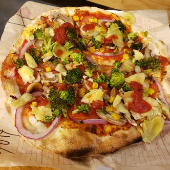 MOD Pizza - Veganish pizza with no cheese - Fast Food Near Me - Pembroke Pines, Florida MOD Pizza - Veganish pizza with no cheese - Fast Food Near Me - Pembroke Pines, Florida