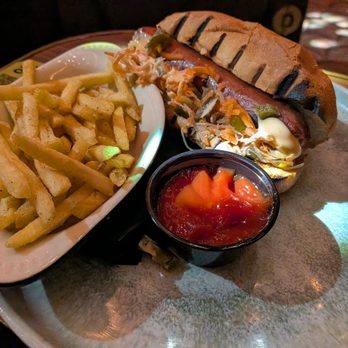 The River Oaks Theatre - Houston Dog, basically a hot dog with banh mi veggies - Cinema Near Me - Houston, Texas The River Oaks Theatre - Houston Dog, basically a hot dog with banh mi veggies - Cinema Near Me - Houston, Texas