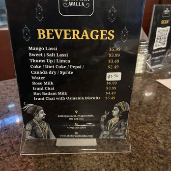 The Biryaniwalla - Niagara Falls - Beverages - Indian Near Me - Niagara Falls, Ontario The Biryaniwalla - Niagara Falls - Beverages - Indian Near Me - Niagara Falls, Ontario