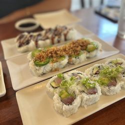 Another sushi view~ always the first stop in Palm Springs