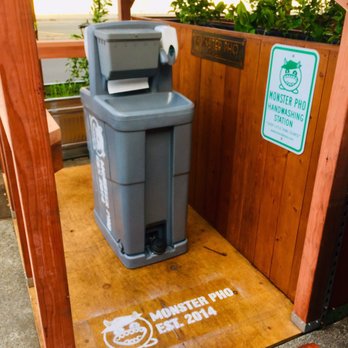 Monster Pho - A handwashing station. They got this all down. - Vietnamese Near Me - Oakland, California