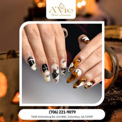 A'vie Nail Lounge - ‍ A little cat magic and a whole lot of charm. These Halloween nails are pure purr-fection for spooky season. Book now!