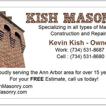 Kish Masonry - Kish Masonry Logo - Masonry/Concrete Near Me