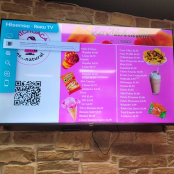 Paleteria La Michoacana De Reno - Menu - Ice Cream & Frozen Yogurt Near Me - Sparks, Nevada