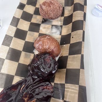 Her Diner - Donut holes (chocolate, bourbon, and cinnamon sugar). All good but bourbon was my fave! - Sports Bars Near Me - Washington, DC, District of Columbia
