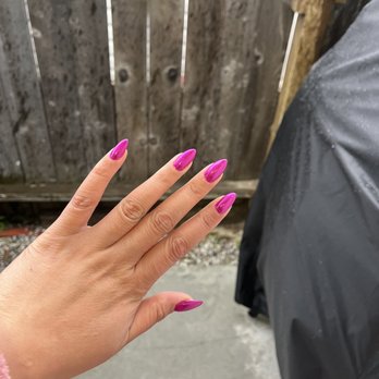 NT Nails - Magenta chrome - Nail Salons Near Me - Emeryville, California NT Nails - Magenta chrome - Nail Salons Near Me - Emeryville, California