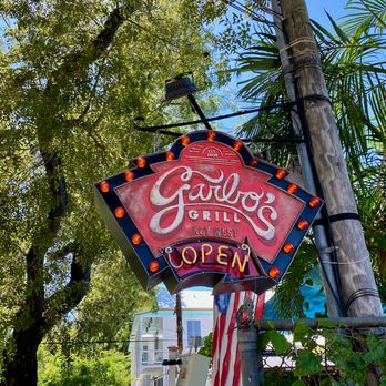 Garbo's Grill - a neon sign for garbo's grill - Food Trucks Near Me - Key West, Florida Garbo's Grill - a neon sign for garbo's grill - Food Trucks Near Me - Key West, Florida