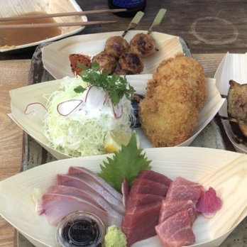 Rintaro - The oden set in the courtyard - Izakaya Near Me - San Francisco, California
