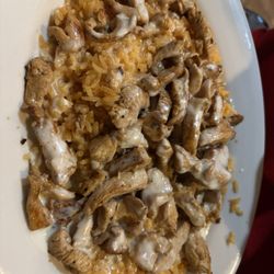 Pollo con queso