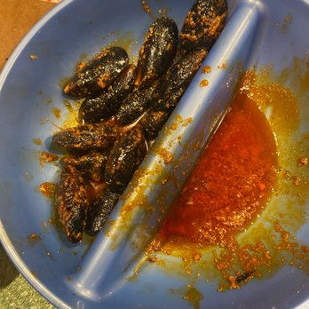 Crab N Spice - 2 orders of 1 lb. Mussels.. about half are closed. - Cajun/Creole Near Me - Palmdale, California Crab N Spice - 2 orders of 1 lb. Mussels.. about half are closed. - Cajun/Creole Near Me - Palmdale, California