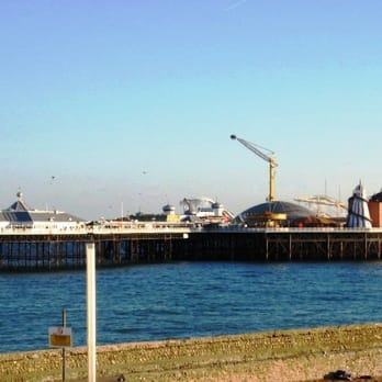 Brighton Sailing Club - Brighton Sea Front: Palace Pier from Kings Road - Social Clubs Near Me - Brighton, ESX