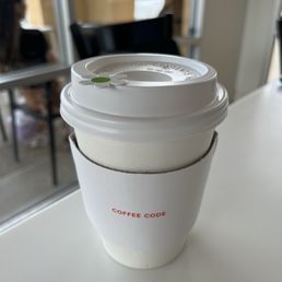Regular Hot Spanish Latte with Oat Milk, less sweet
