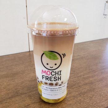 Mochi Fresh - Signature milk tea with egg pudding - Desserts Near Me - Tempe, Arizona Mochi Fresh - Signature milk tea with egg pudding - Desserts Near Me - Tempe, Arizona