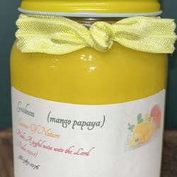 Mango Papaya smells delicious just like mango with a hit of papaya