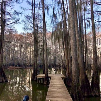 Buffalo Bayou RV Park - Fishing dock - RV Parks Near Me - Karnack, Texas