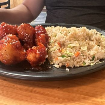 Rock & Noodles - Fire chicken with fried rice - Korean Near Me - Fresno, California Rock & Noodles - Fire chicken with fried rice - Korean Near Me - Fresno, California