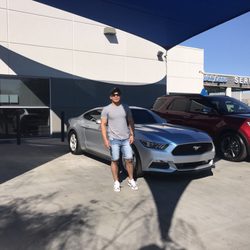 Peoria Ford - Thank you to Joshua Buettgenbach for the patience and understanding! Finally i got my 2017 mustang! Keep it up dude!