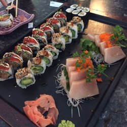 One More Sushi - The tuna sashimi is amazing and I love how the imago roll comes with so much avocado. Mmmm.