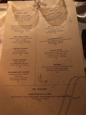 Menu photo 5 Chez Muffy Quebec City, QC Menu photo 5 Chez Muffy Quebec City, QC