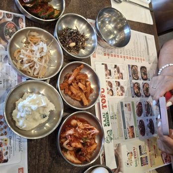 Kaju Soft Tofu Restaurant - Banchan. - Korean Near Me - Buena Park, California Kaju Soft Tofu Restaurant - Banchan. - Korean Near Me - Buena Park, California
