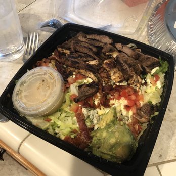 Habit Burger & Grill - Santa Barbara Cobb Salad with steak added - Burgers Near Me - Redding, California