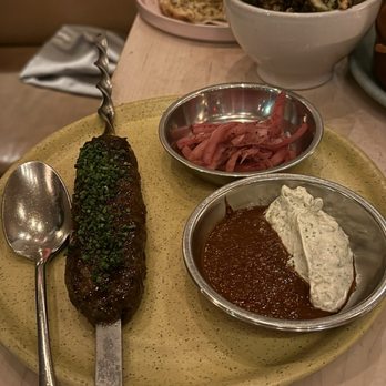 Tusk - Beef Kafta Skewer - Middle Eastern Near Me - Portland, Oregon