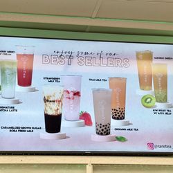Rare Tea - Menu