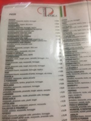 Menu photo 2 Paprika Naples, NA