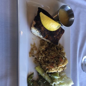 The Reef - Blackened Mahi Mahi with Rice - Seafood Near Me - Saint Augustine, Florida The Reef - Blackened Mahi Mahi with Rice - Seafood Near Me - Saint Augustine, Florida