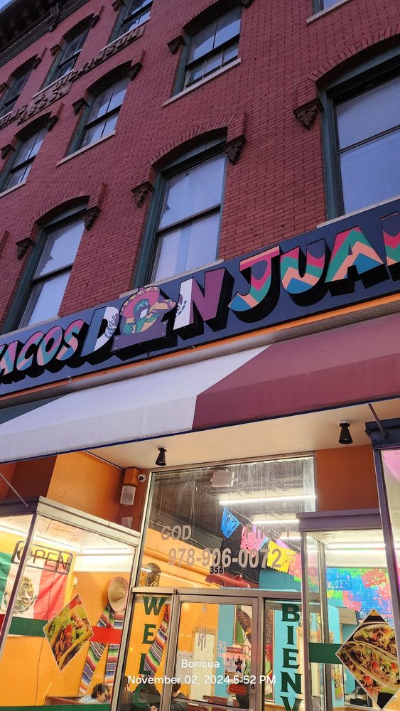 Food from Tacos Don Juan