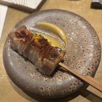 Oheya Houston - Pork belly with lemon mustard - Sushi Bars Near Me - Houston, Texas Oheya Houston - Pork belly with lemon mustard - Sushi Bars Near Me - Houston, Texas