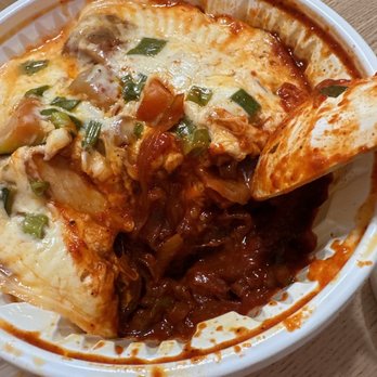 Hancook - Braised Pork taken home with cheese - Korean Near Me - Oakland, California