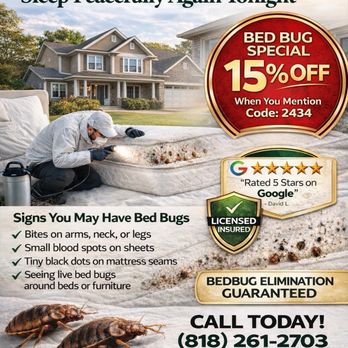 Vision Pest Control - Bed bug infestation - Pest Control Near Me - North Hollywood, California Vision Pest Control - Bed bug infestation - Pest Control Near Me - North Hollywood, California