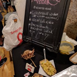 Toxic Toast Records - New rose vegan lobster roll slider,bacon ranch macaroni salad green saturday LA