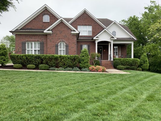 Call Now For a Free Quote - We service lawns in Columbia, Spring Hill and Thompson Station in Middle TN. We not only take care of your grass by proper maintenance. We nurture your lawn by making sure it has everything it needs. From cutting to making it greener with less weeds. We will bring you a better lawn. For a Holistic approach to Lawncare, give us a call.