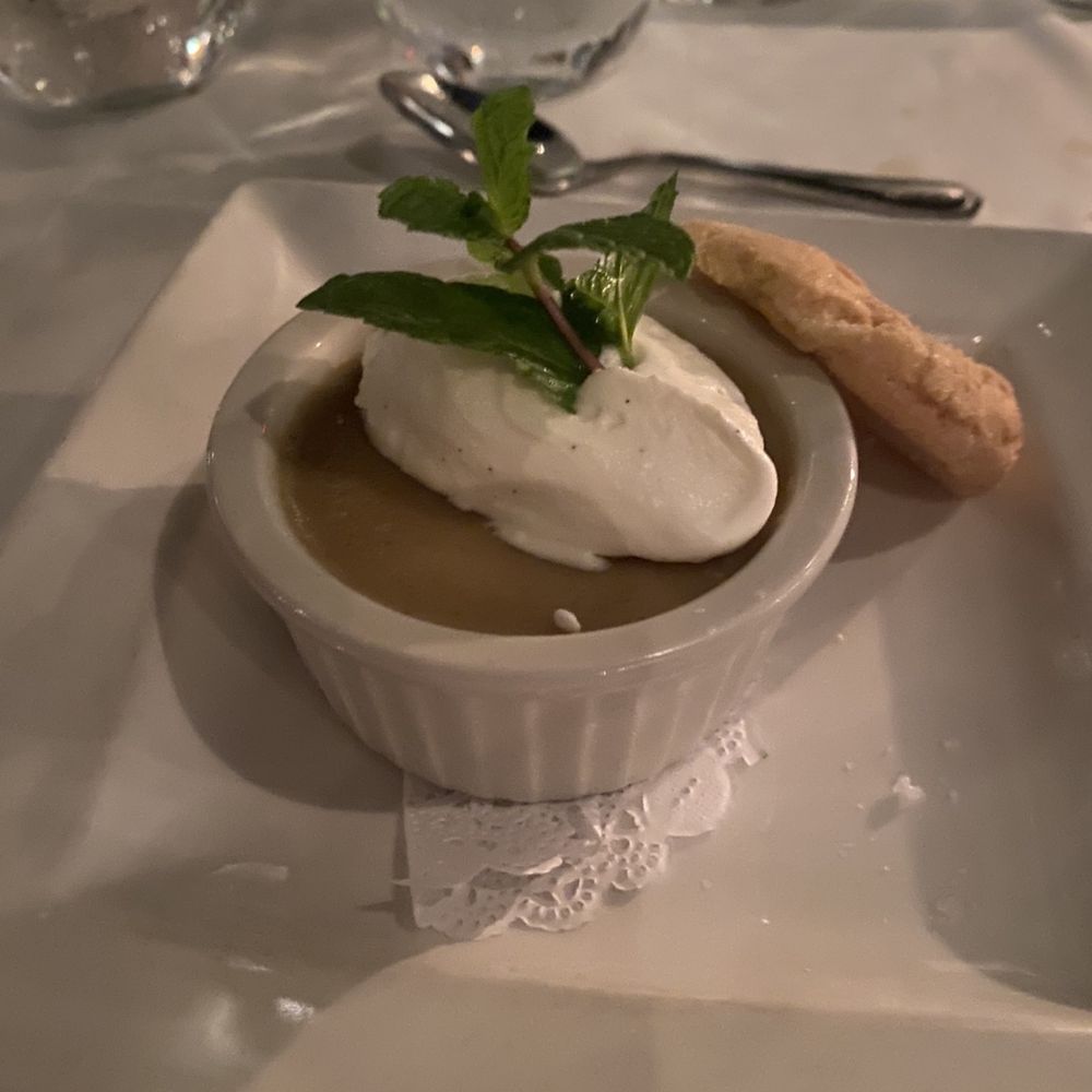 Bistro 45 - Butterscotch pot de creme - New American Near Me - Pasadena, California Bistro 45 - Butterscotch pot de creme - New American Near Me - Pasadena, California
