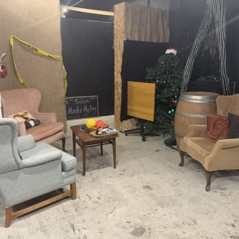 TRAPPED GUELPH - Indoor seating area - Escape Games Near Me - Guelph, Ontario