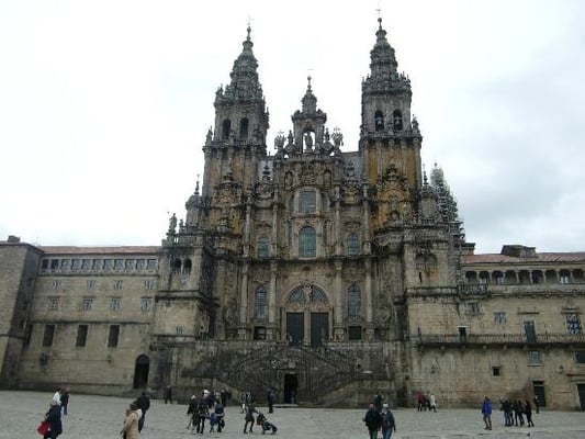 Cathedral of Santiago de Compostela by null