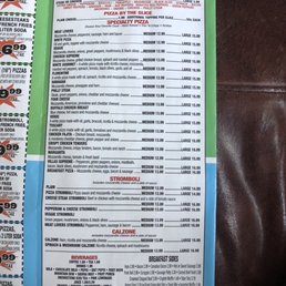 Menu Pizza Menu Pizza
