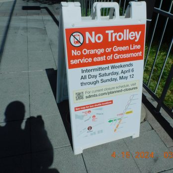 Amaya Drive Trolley Station - There will be changes with the Orange and the green line with the new routes that are going to be started and the Orange will be used. - Train Stations Near Me - La Mesa, California Amaya Drive Trolley Station - There will be changes with the Orange and the green line with the new routes that are going to be started and the Orange will be used. - Train Stations Near Me - La Mesa, California