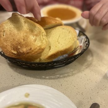 Seven Brothers Diner - a bowl of soup and bread - Diners Near Me - Yonkers, New York
