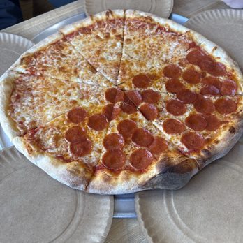 Tom's Pizza Pasta & Subs - Pizza half pepperoni half cheese. - Pizza Near Me - Springfield, New Jersey Tom's Pizza Pasta & Subs - Pizza half pepperoni half cheese. - Pizza Near Me - Springfield, New Jersey