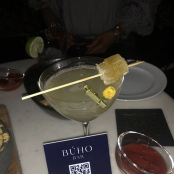 Búho Bar - The drink of the night with the yellow buzz button!! - Cocktail Bars Near Me - Charlotte, North Carolina